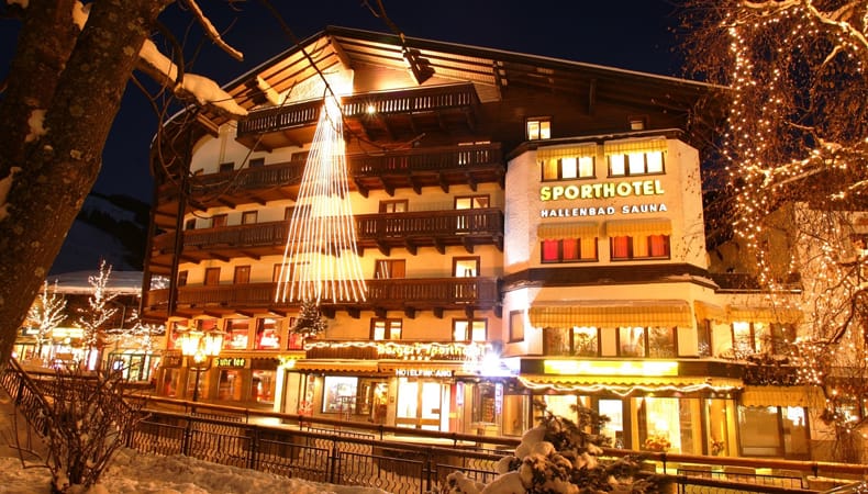 Het mooie Berger's Sporthotel in Saalbach © Summit Travel