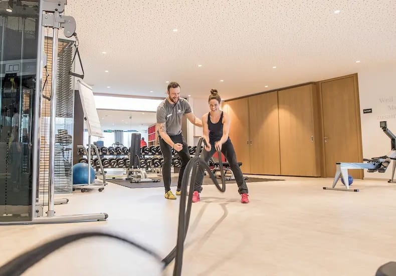 Move & Relax: onder leiding van personal trainers kun je je fitheid verbeteren. © Das Hohe Salve Sportresort