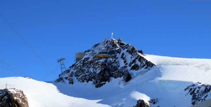 Kleine Matterhorn in skigebied Breuil-Cervinia © SkigebiedenGids.nl